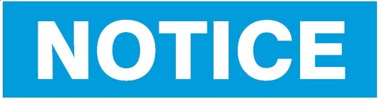Notice